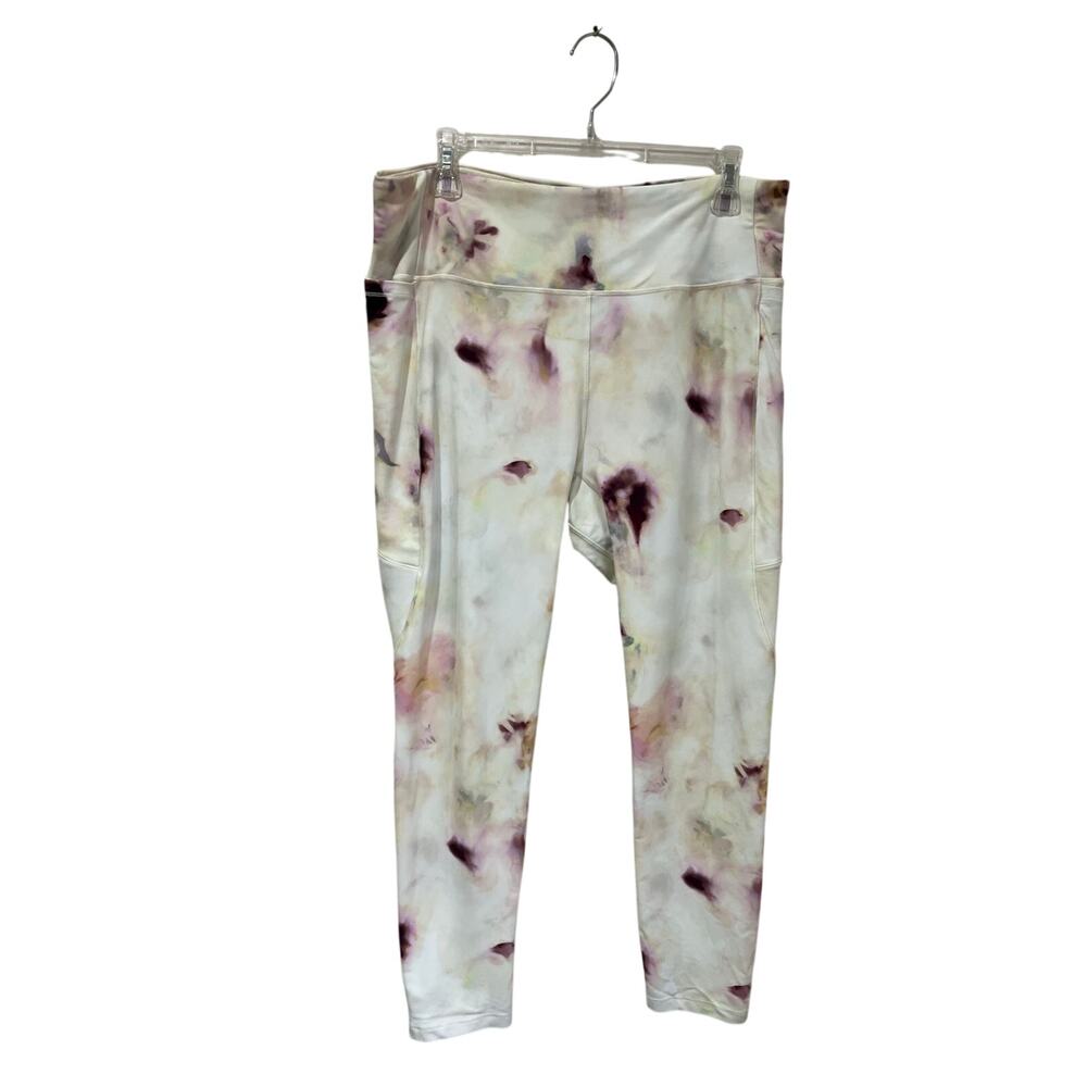 Calia Tie Dye Leggings & Running Shorts Activewear Set Women Size XL - Picture 2 of 10